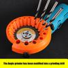 Multipurpose Drill Bit Grinding Sharpener Polishing Grinding Tool Parts Applicable Angles Grinder Sharpener Tool