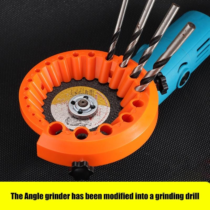 Multipurpose Drill Bit Grinding Sharpener Polishing Grinding Tool Parts Applicable Angles Grinder Sharpener Tool