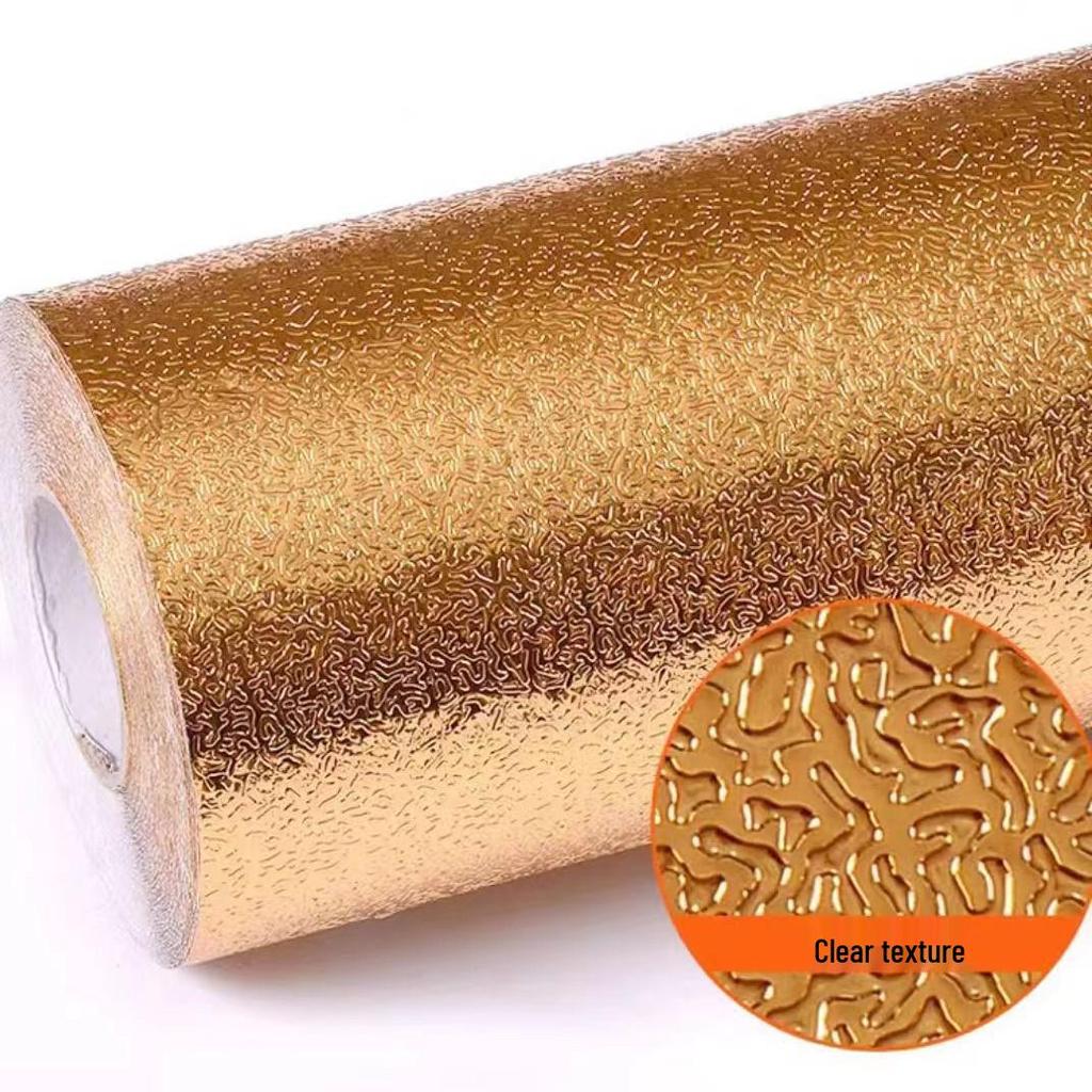 Brandsäkra, Vattentäta, Oljebeständiga Självhäftande Aluminiumfolie Köksstickers