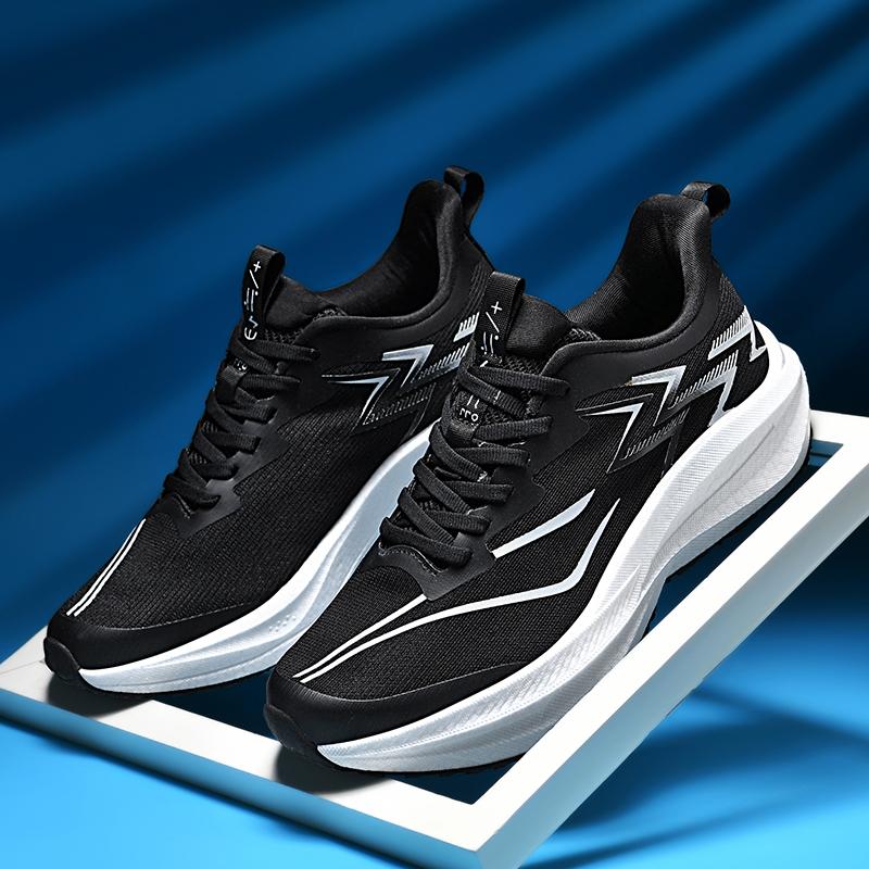 

Кроссовки для бега Carbon Board Speciality Marathon Мужские спортивные дышащие легкие женские удобные спортивные нескользящие кроссовки 44 чёрный