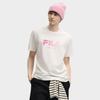 FILA ORIGINALE T Shirt Unisex White Peach Bubble F51M519106F-PU