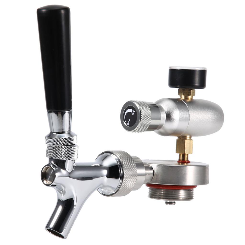 Stainless Steel Beer Spear Faucet Tap Dispenser Kit for 2LCelsius3.6LCelsius4L   Keg Beer Growler