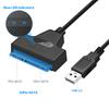 39cm Rapid Type-C/USB SATA Cable Adapter 2 to Converter for 2.5 inch HDD/SSD