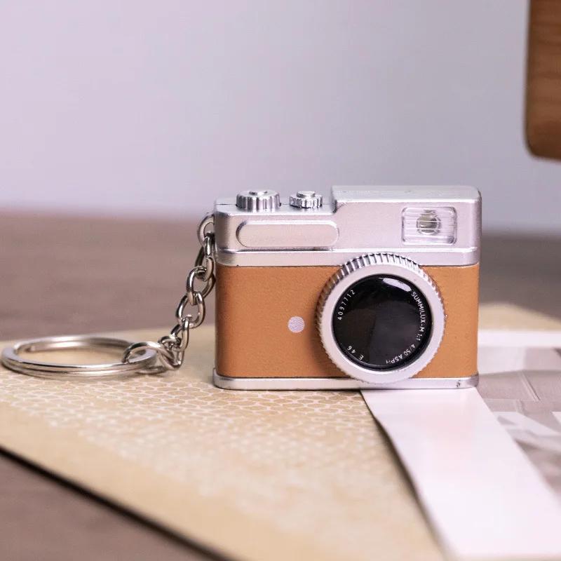 New Creative Mini Glow Baby With DSLR Camera Keychain With Flash Sound Effects Gift Toy Bag Accessories Kids Boy Gift Keychain