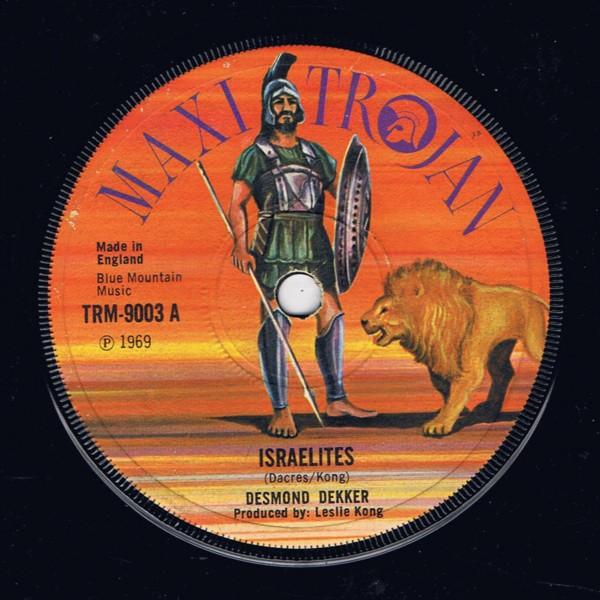 

7inch Record DESMOND DEKKER - Israelites TRM9003 Maxi Trojan 1979 UK Reggae, Ska & Dub Used