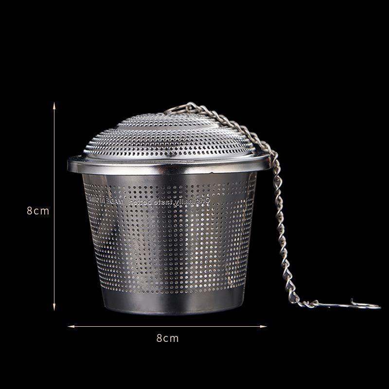1PC Seasoning Ball Stainless Steel Household Filter Screen Stew Filter Tea Hot Pot Supplies Colanders Kitchen Tools