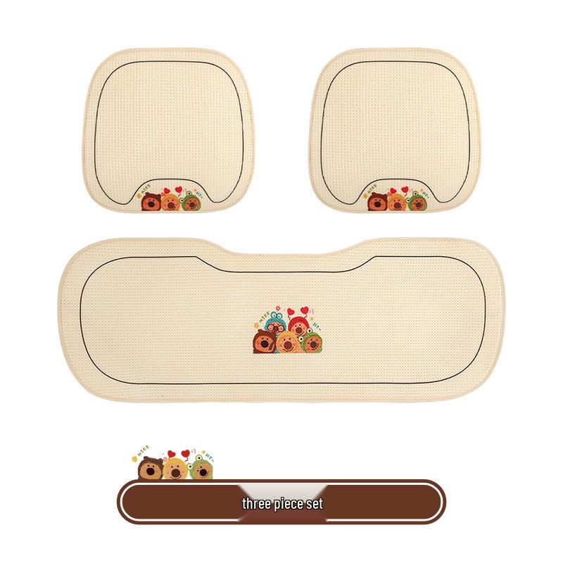 Universal Cartoon Car Seat Cushion for Four Seasons, Fits Sihao Fairy A5, AiPao E50A, E40X, X4