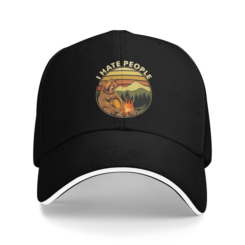 Personalized Mountain Camping Adventure Camper Baseball Cap Hip Hop Unisex WoUnisexs Adjustable  Dad Hat Autumn Snapback Caps