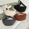 Damen-Cord-Bauchtasche – Modische Bananen-Hüfttasche zum Crossbody-Brust- und Hüfttragen für den Freizeitgebrauch