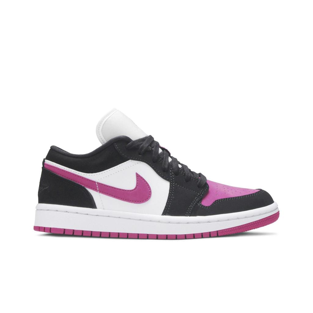 Womens Air Jordan 1 'Black Cactus Flower' (women's sizes) Black / Cactus Flower / White Vintage Basketball Shoes DC0774 005