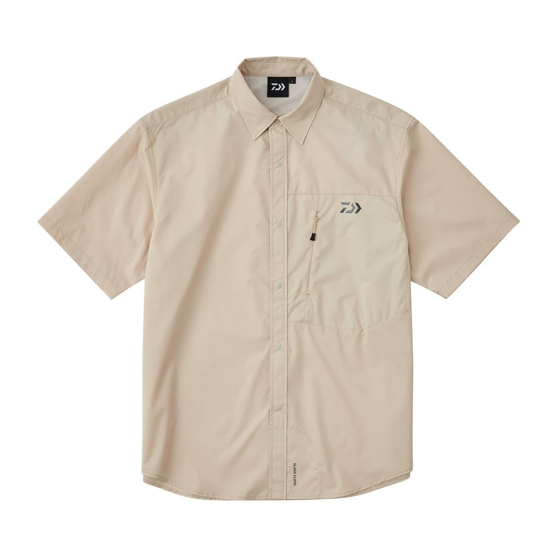 Pertex Short Sleeve Shirt Cream Beige XL [Daiwa] DE-5226