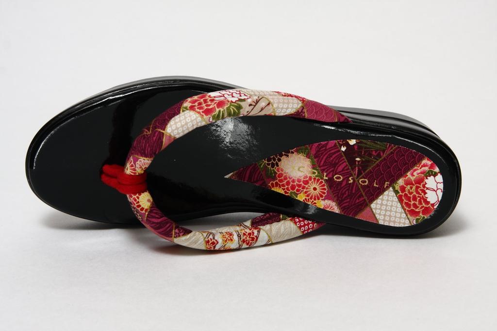 Sandals That Look Great with Everyday Wear and Easy To Walk Urethane Made In Size [Hasegawa] Japanese-style Yukatas. In. Sole. Japan. Purple. M.