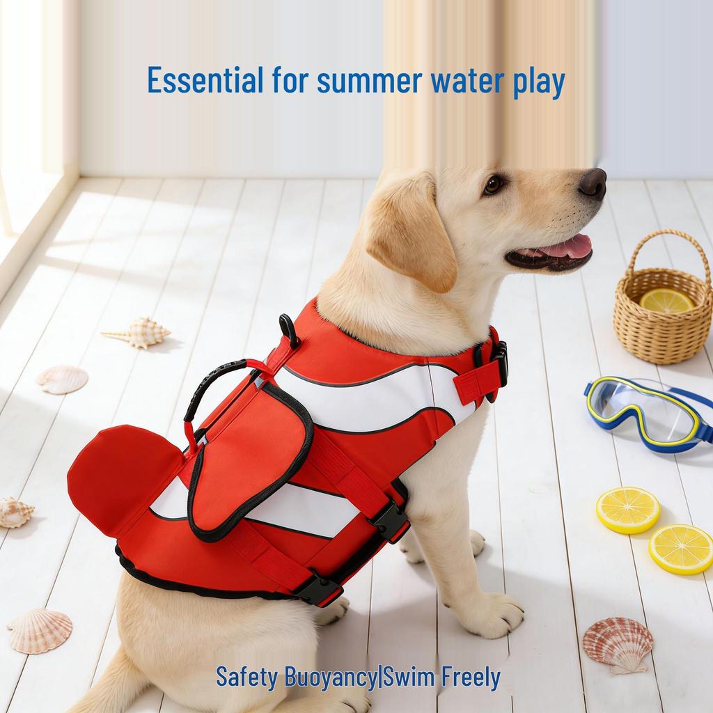 Sommer Outdoor Haustierweste: Hunde-Schwimmweste für Corgi, Shiba Inu und Französische Bulldogge