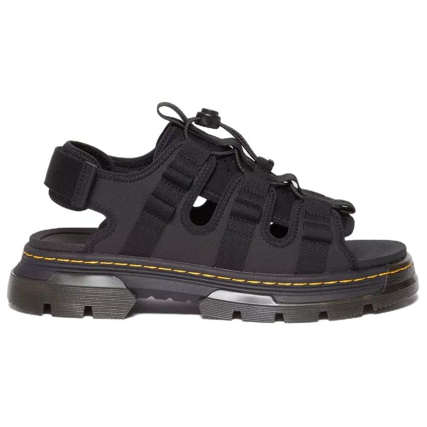 Dr. Martens Móda Pohodlné Plážové Sandály Unisex Sandály Černé 31578001