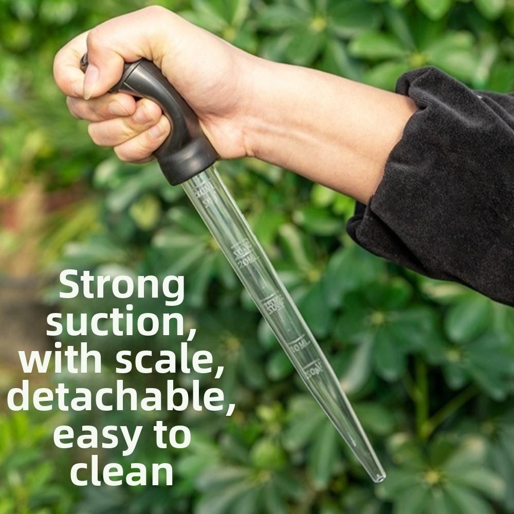 Transparent Plant Water Remover Detachable Water Pumping Processor  Indoor Plant