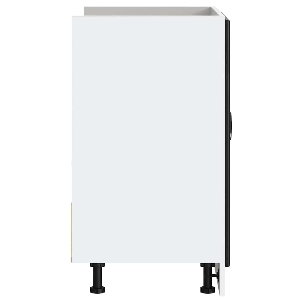Lucca Black Sink Base Cabinet