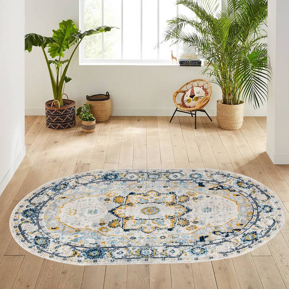 

Mosimoso Home RC1467 Ковер с принтом на подошве в горошек 100x150 cm
