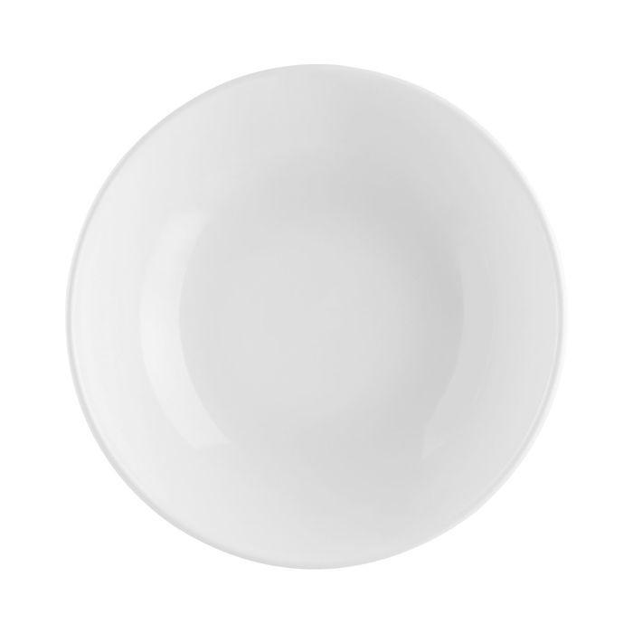 Assiettes - SECRET DE GOURMET - Service De Table - Lot De 18 - Céramique - Blanc