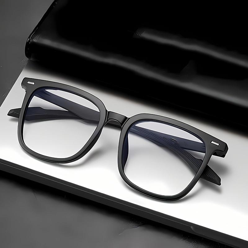 Big Face Super Large Square Eyeglasses Women Anti Blue Light Computer Goggles Men Oversized Optical Glasses Frame