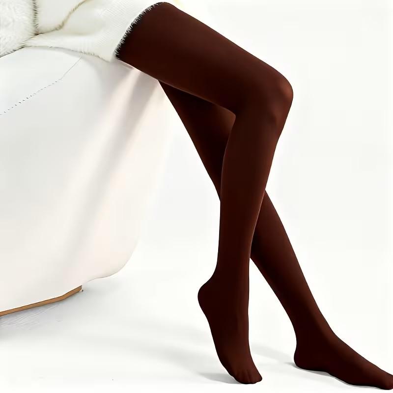 40D Coffee Brown S M L Xl Yoga Practice Pantyhose Women Thicken Ultra Shimmery Stretch Wrap Feet Silk Shaping Stockings Tights L