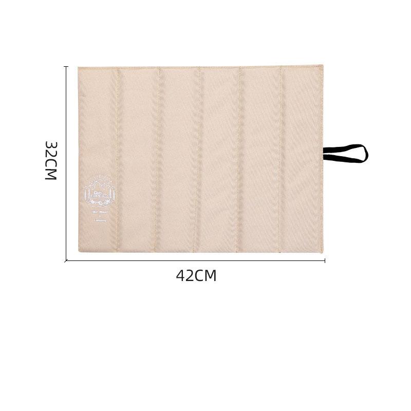 Waterproof Folding Sitting Mat Lightweight Oxford Camping Seat Cushion Portable Hiking Insulated Pad for Outdoor Picnic Beach