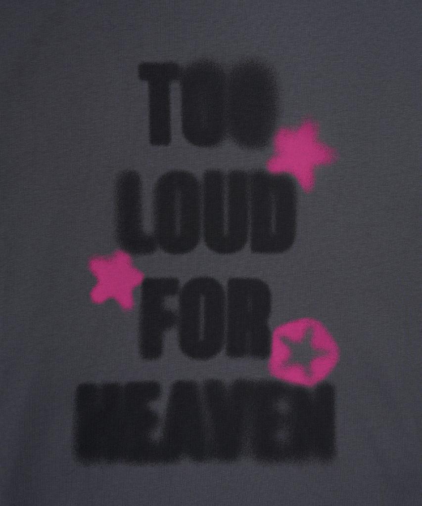YOUHEE 2026 Pentaport Star Lettering T-Shirts Charcoal