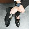 Fashion Artificial Leather Men Shoes New Driving Flats Casual Business Style Shoe Trendy Fashion Outdoor Non-slip Lazy Loafers Men Shoes