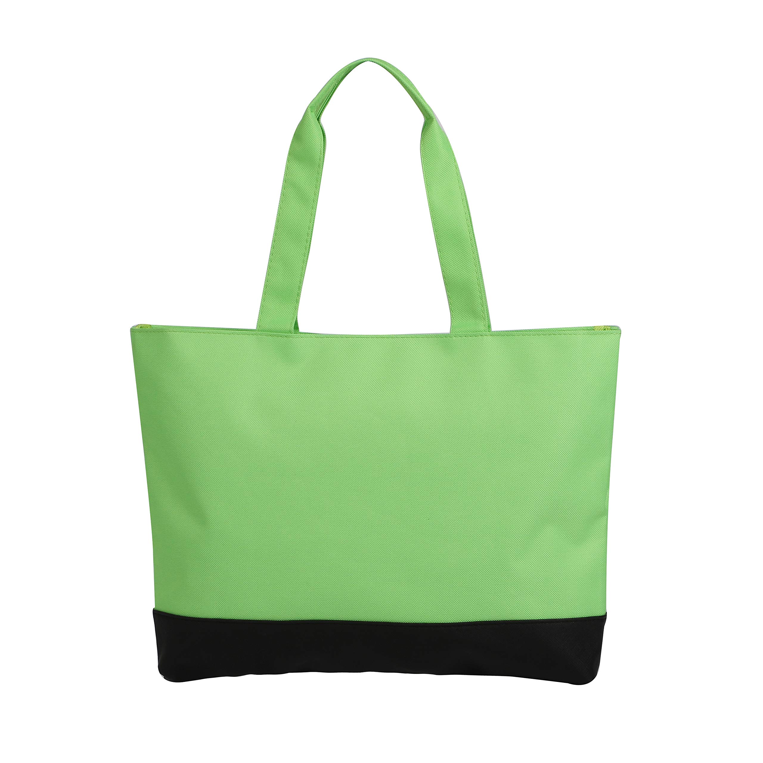 

Сумка-тоут для репетиторского центра с легкой водой A4 зеленый x черный [Monobox], двухцветная, сумка, сумка, молния, водоотталкивающая, совместимая, bg-monotote2,