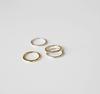 Zoena 2-Set Wave Ring