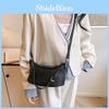 Simple Color Solid Lychee Texture Women Casual Shoulder Bag For Use Daily