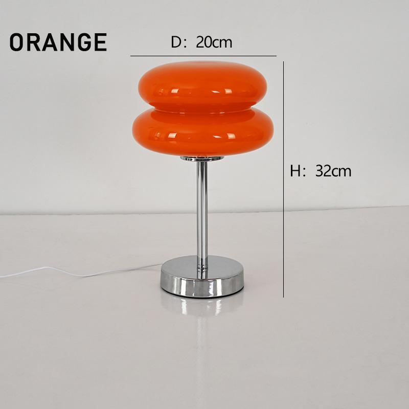 Ins Glass Stained Table Lamp Children s Lamp Bedroom Bedside Atmosphere Lamp Decoration Egg Tart Lamp Drop Shipping Dropshipping USB Plug