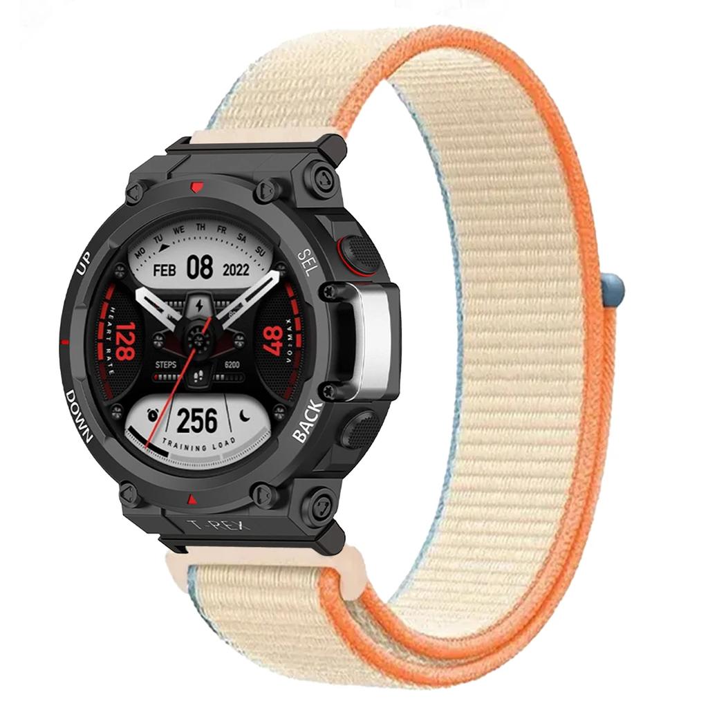 Nylon Loop Strap For Huami Amazfit T-REX 3/2 Smart Watch Band Women Men Bracelet For Amazfit T-Rex/T-Rex Pro Wristband Correa