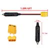Shufearo Lighter Charger Cable XT90 Female Connector to Car Cigarette Lighter Male Plug for Solar Generator Power Station 14AWG