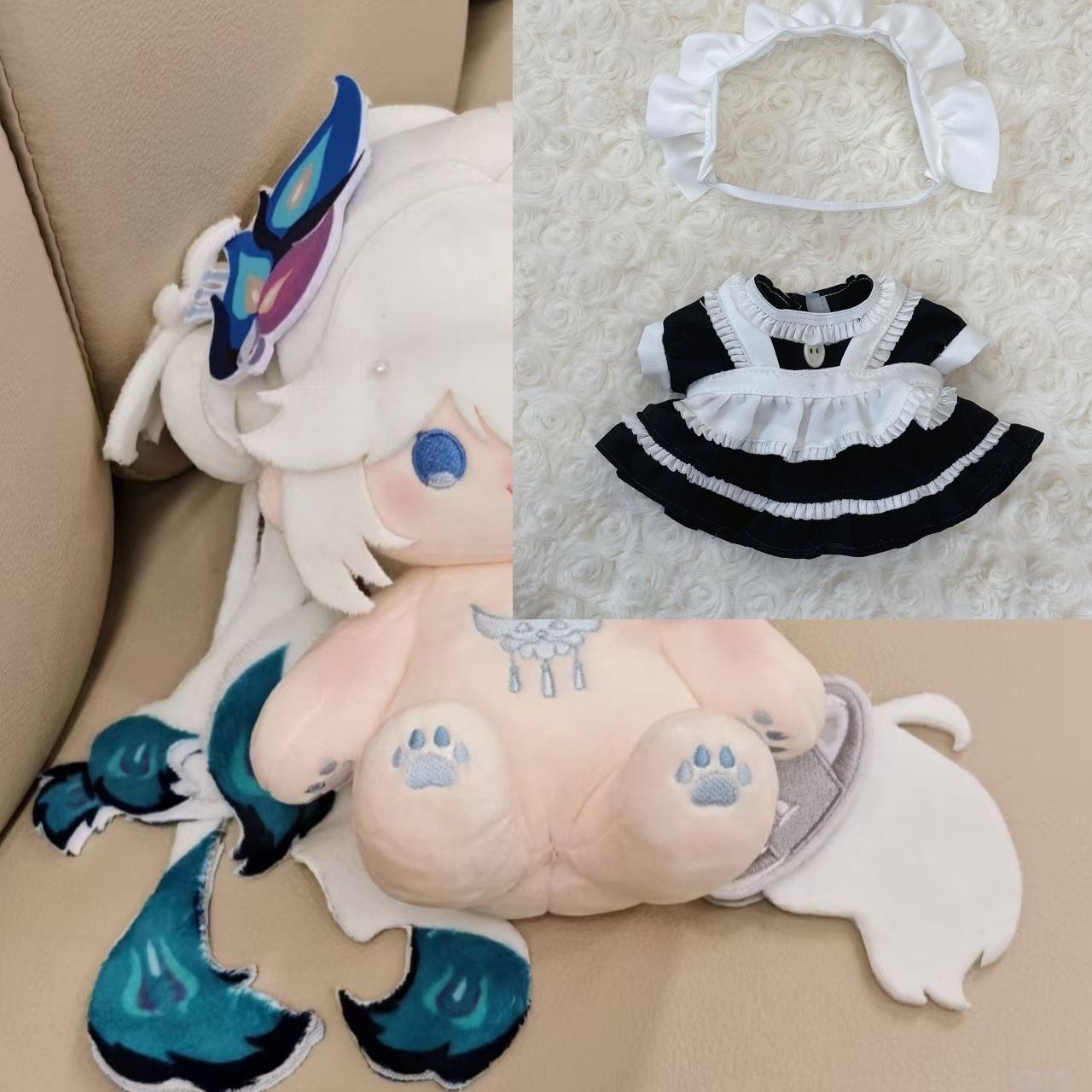 20cm Honkai:Star Rail Yao Guang Plüsch Anzieh Baumwollpuppen Spielzeug Für Kinder Kawaii Cosplay Dekor Körper Cartoon Fans Sammlung no Skeleton