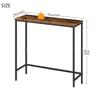Console Table - Industrial Modern Entryway Table,Living Room,Office - Console Table for Entryway/living Room