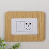 1pc 8.6X8.6cm/7.5X12cm Simple Living Room Decor Home Decoration Switch Stickers Wall Sticker Switch Protective Sticker