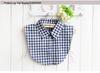 Women's Versatile Plaid Fake Collar Shirt - Korean Style Fashion Accessory