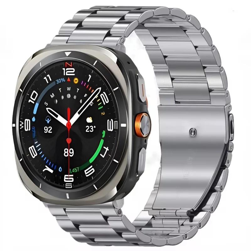 Metal Strap for Samsung Galaxy Watch Ultra 47mm Smart Watch Stainless steel Wristband for Galaxy Watch Ultra 47mm Belt Watchband