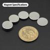 Powerful Neodymium Magnet N35 NdfeB Permanent Magnetic imanes Round Super Strong Fridge Magnets DIY 15x1 15x2 15x3 15x4 15x5mm