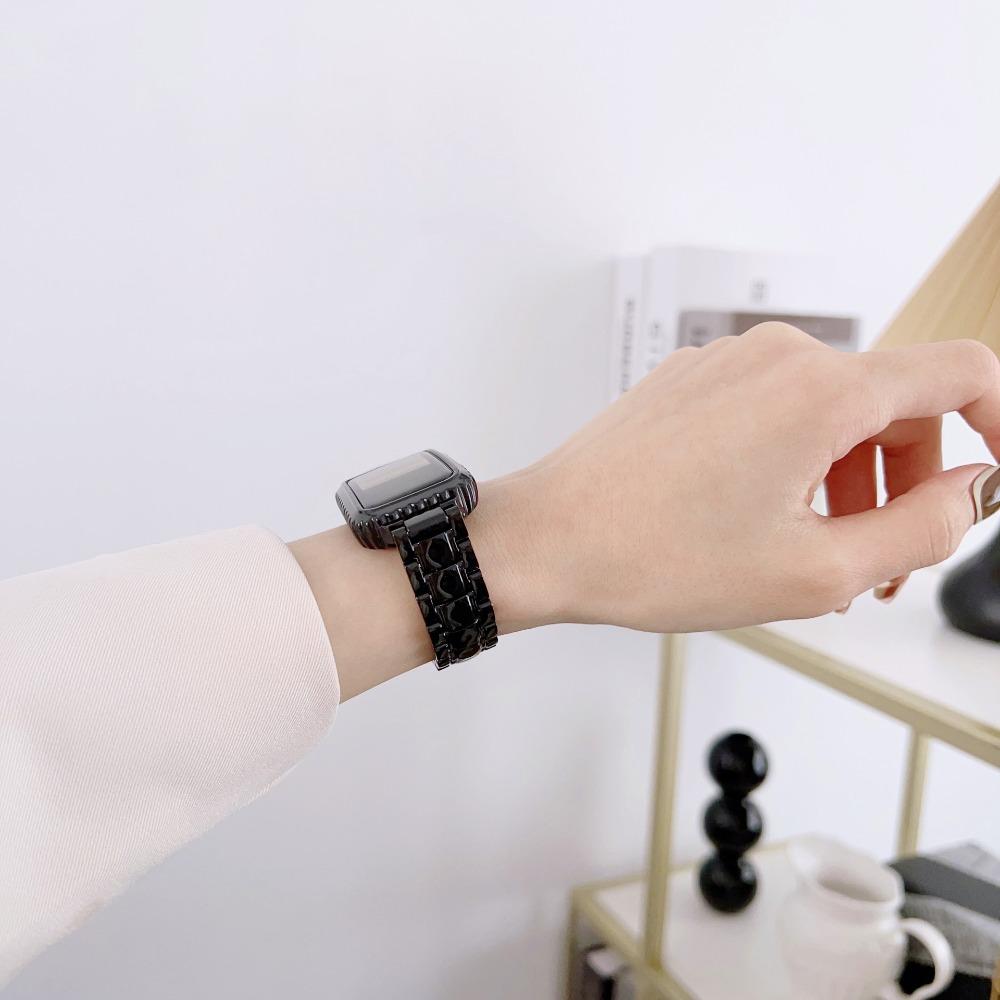 TPU Case Watch Strap PC+Metal Watch Bracelet for Huawei Band 9/8/7/6 Smart Watch Accessories