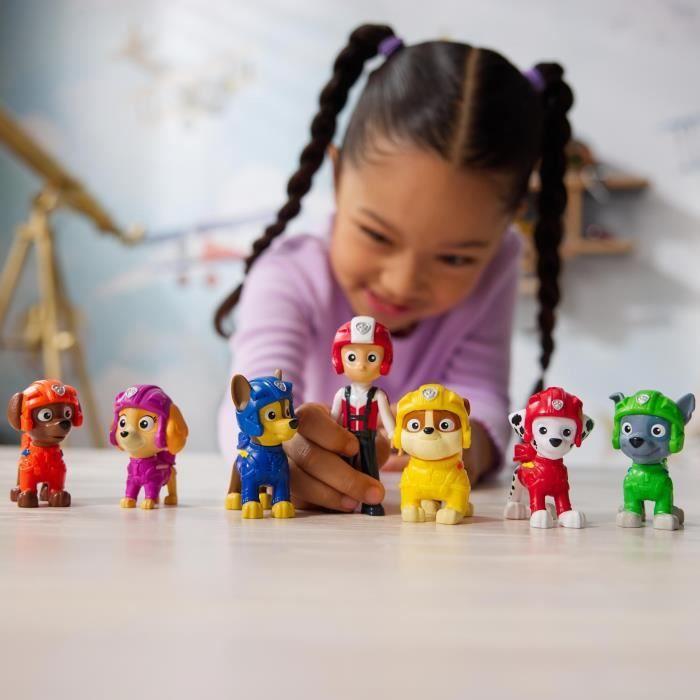 Spin master multipack de 7 figurines air rescue la pat' patrouille