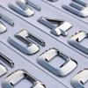3D ABS Chrome Logo S320 S350 S400 S450 S500 S550 S580 S600 Emblem Letters Car Trunk Badge For  S W222 W223 Accessories