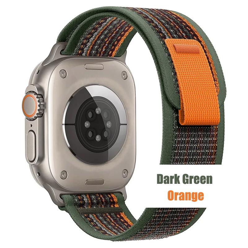 Trail Loop strap For Apple Watch ultra 3 2 bands 49mm 40mm 44mm 46mm 45mm 41mm 42mm correa Bracelet iWatch Series 10 9 8 7 SE 11
