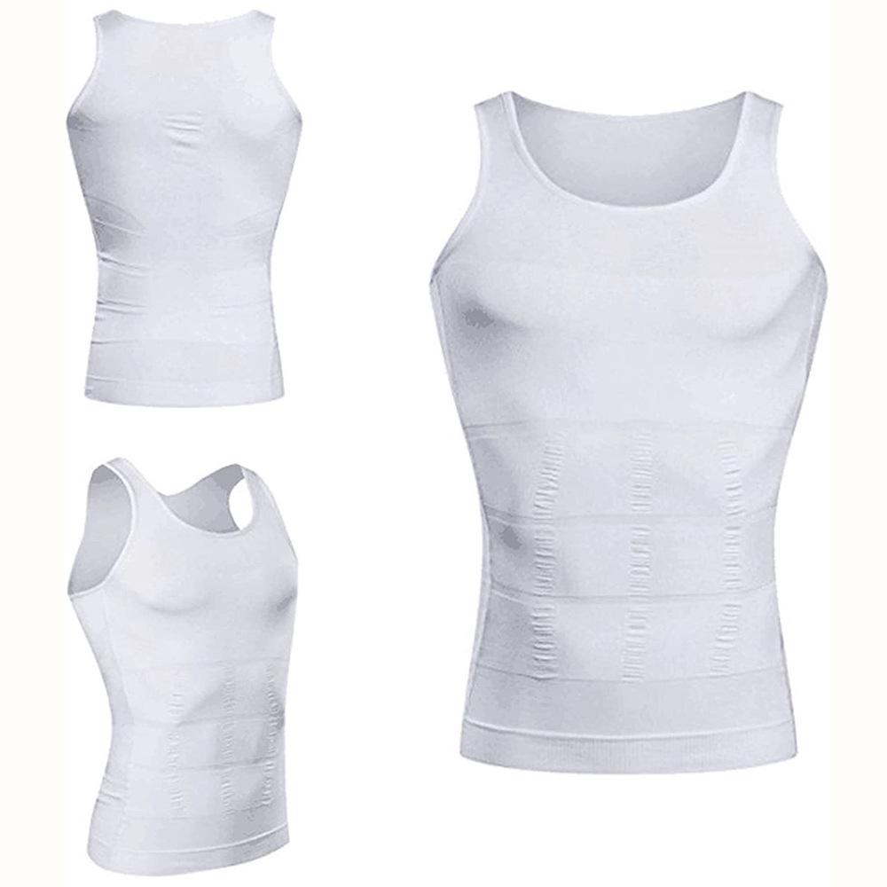 Men's Slimming Body Shaper Vest - Abdomen & Chest Control
