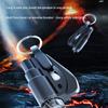 1pc Multifunction Mini Hammer with Spring Window Breaker and Keychain for Car, Cut Seat Belt, Portable