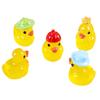 Luminous Cartoon Duck Keychain Pendant - Creative Resin Street Figurine Mini Accessory