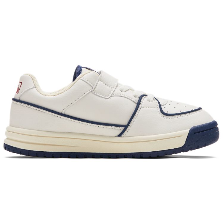 MLB Chunky Liner Cleveland Indians Non-Slip Durable Low-Top Kids Skate Shoes Kids skate shoes White 7ASXCA33N-45WHS