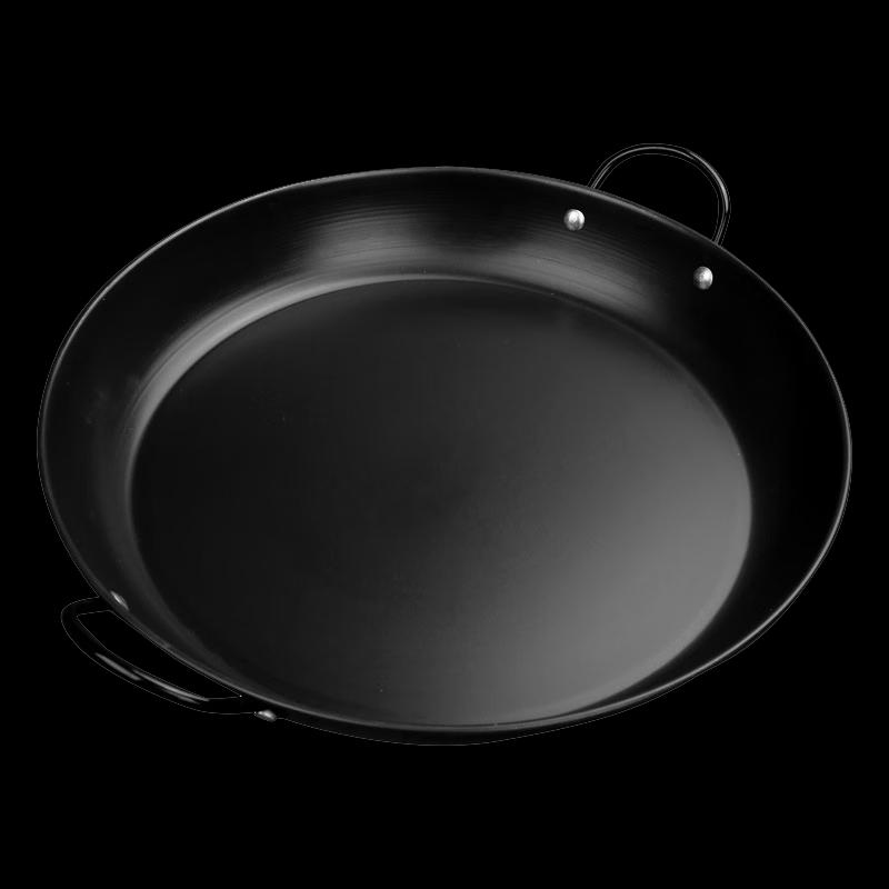 Nitrided Double-Handle Round Griddle Pan