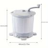 Manual Mini Washing Machine No Electricity Required Suitable for Home And Dormitory Use Top Loading Mechanical Control