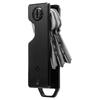 Spigen Metal Fit Keychain, Metallic Key Organizer, Minimalist Compact Keychain with Key Ring - Black